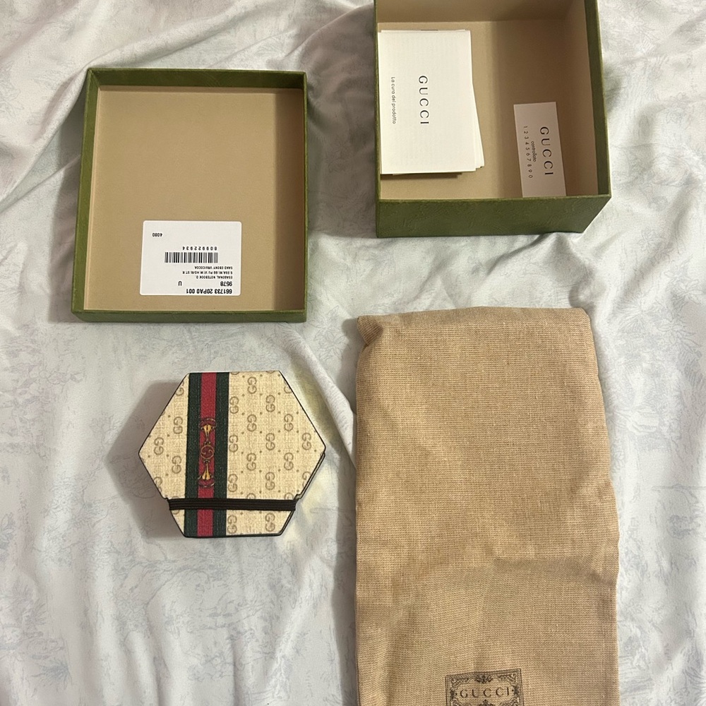 Gucci Notepad Full Set
